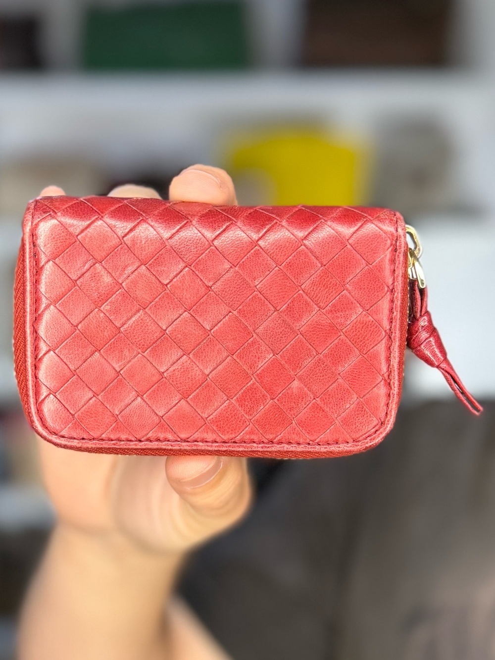 BOTTEGA ZIP WALLET